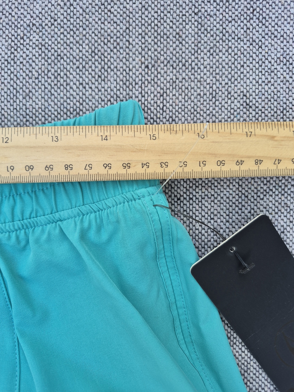 NWT 90 Degree By Reflex Women’s Athletic Running Shorts Teal Size M Lined Workou - Picture 5 of 8